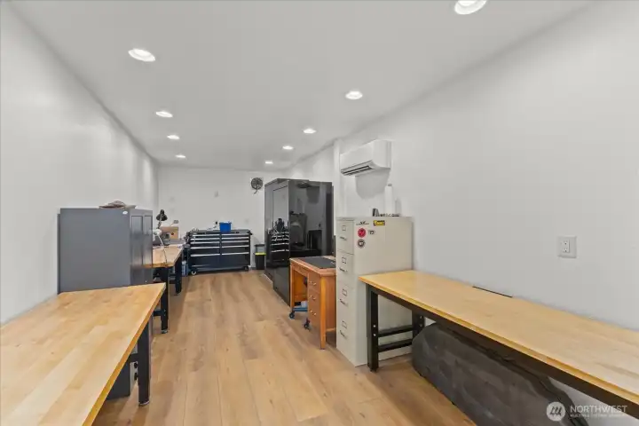 Lower level work room