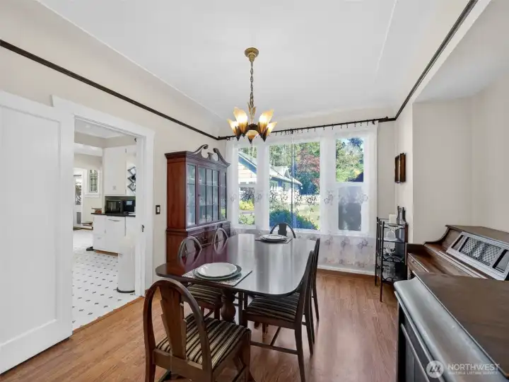 Dining Area Adjacent to Kitchen