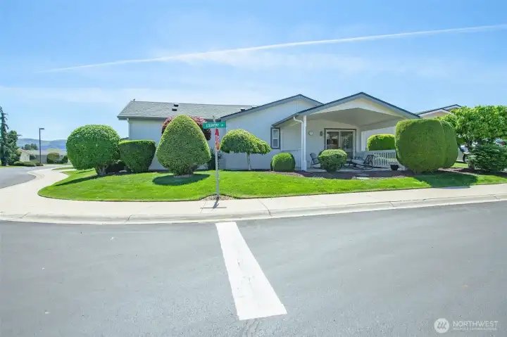 Corner lot ensures additional privacy!