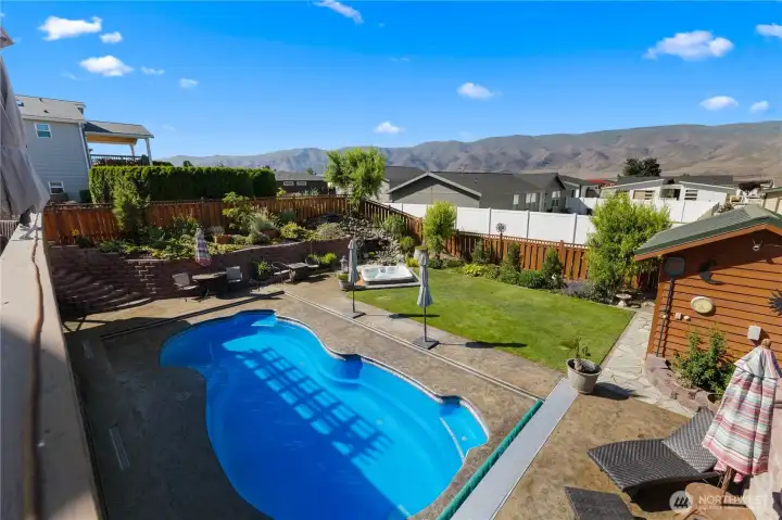 Enjoy paradise in your back yard. Enjoy paradise in your back yard.