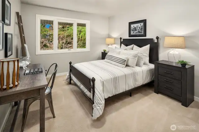 Third upstairs bedroom.