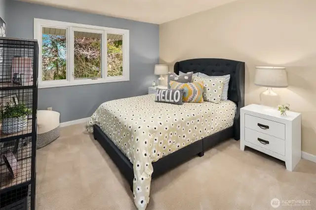 Fourth upstairs bedroom.