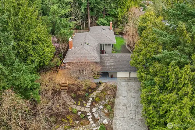 A lush oasis in the South End's desirable Lakeview Highlands neighborhood.
