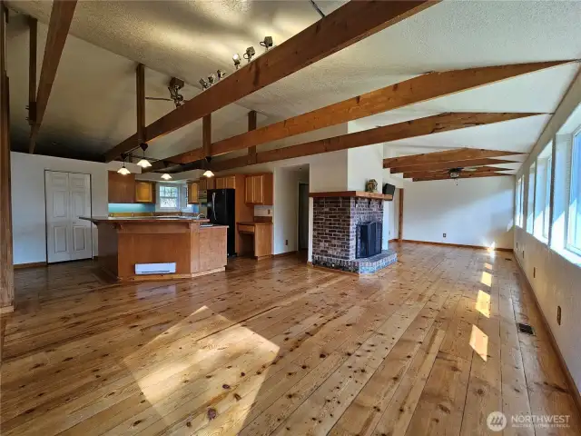 Kitchen, Dining & Living Room are a Great Area for Entertaining!