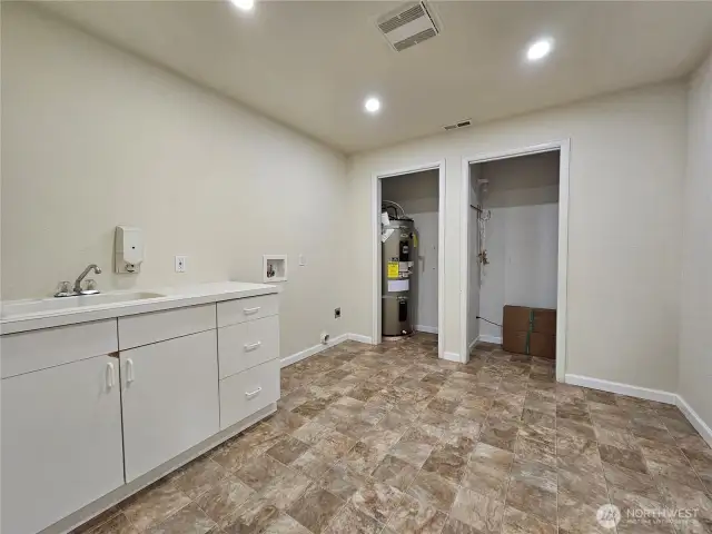 Spacious Laundry Room