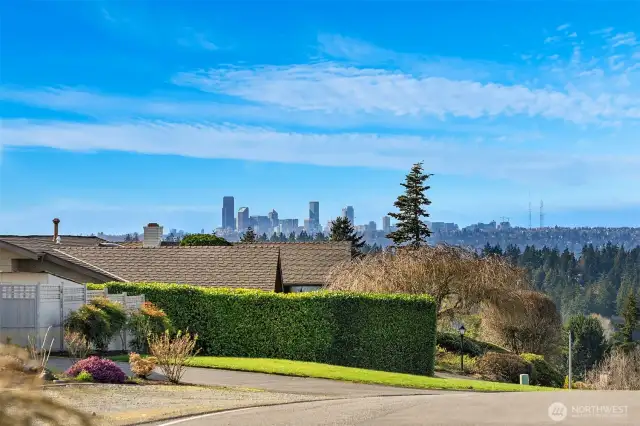 View to Downtown Seattle