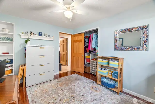 Second bedroom, facing hallway.