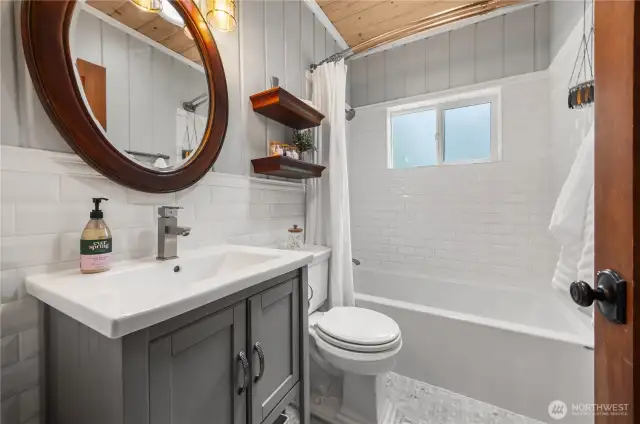 Updated bathroom