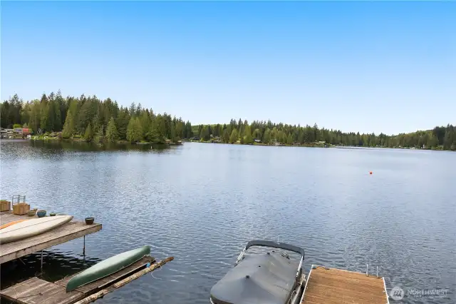 View from deck