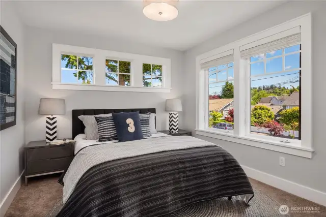 The fourth of four bedrooms located on the second floor.