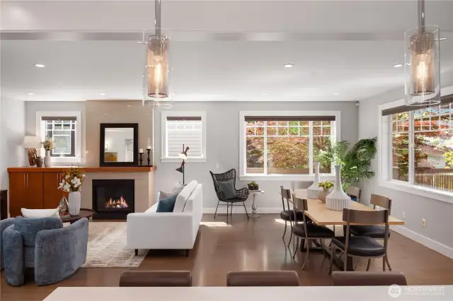 This enormous room features great versatility and is an entertainer's dream.