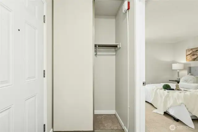 Third storage closet.