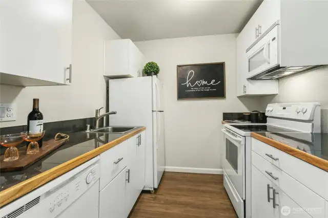 Lots of cabinets.