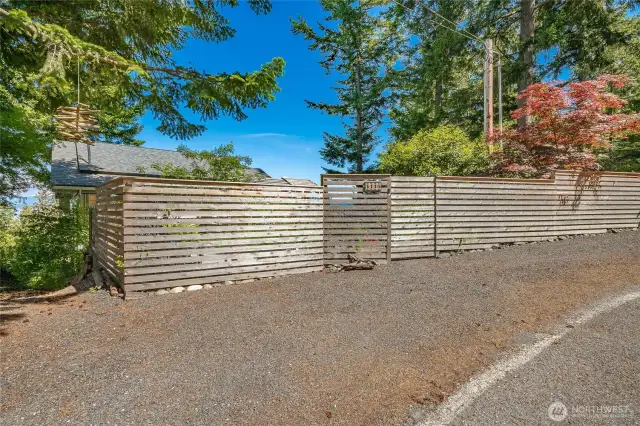 Fenced for privacy