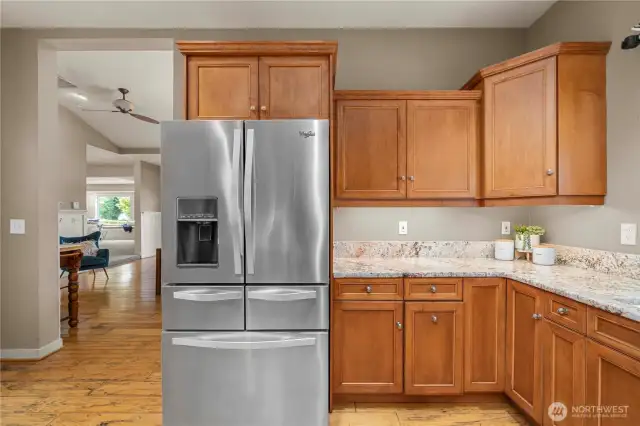 Stainless steel appliances stay!