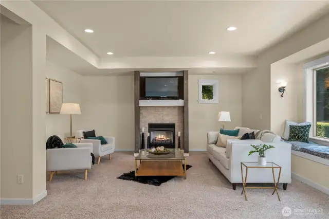 Cozy up to your fireplace during chilly PNW days!