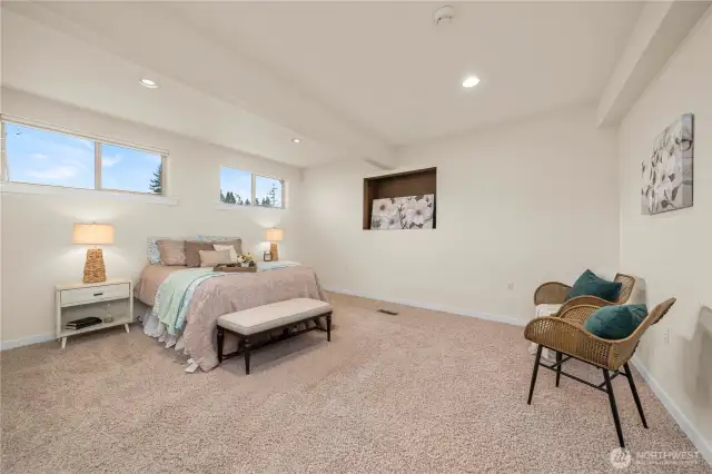 Spacious primary located on the main level!