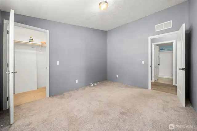 2nd bedroom with a walk-in closet