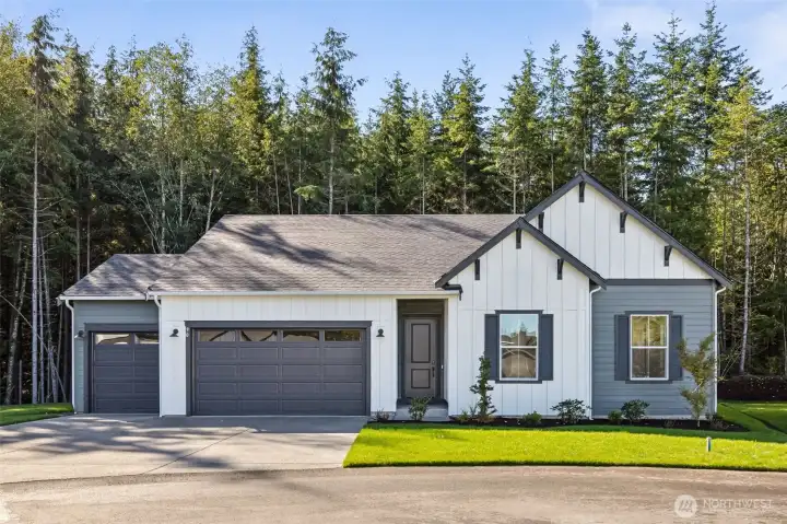 ***Actual Home *** Farmhouse style Decker Floor Plan with 3 car garage
