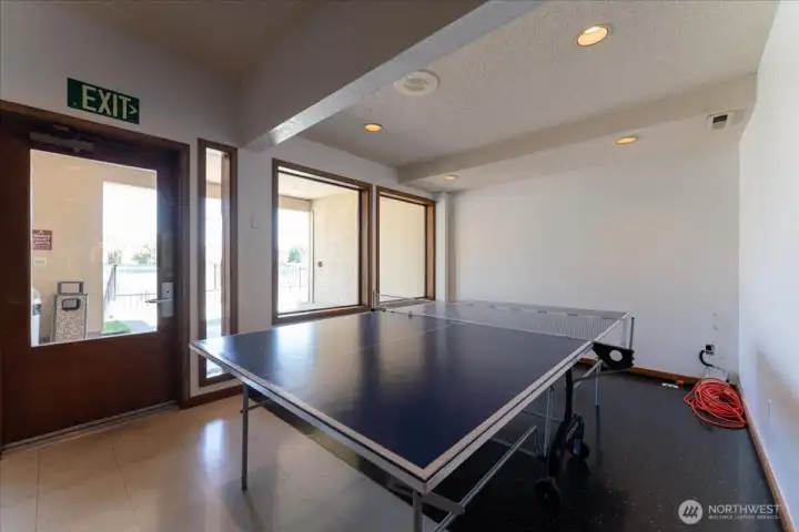 Inside the clubhouse are many amenities