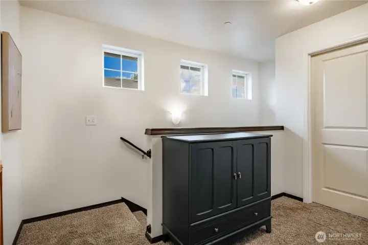 Upstairs landing