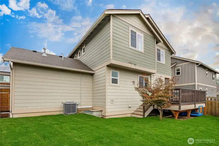 view of backyard