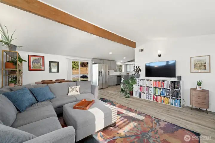 Great open concept living space.