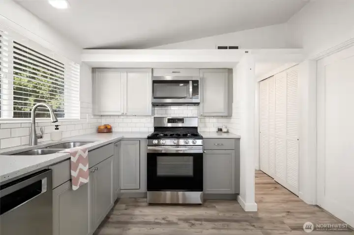 Stainless steel appliances