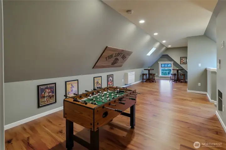 Bonus room, game room, entertainment center, or fifth bedroom in the converted 3rd floor space. *virtually staged