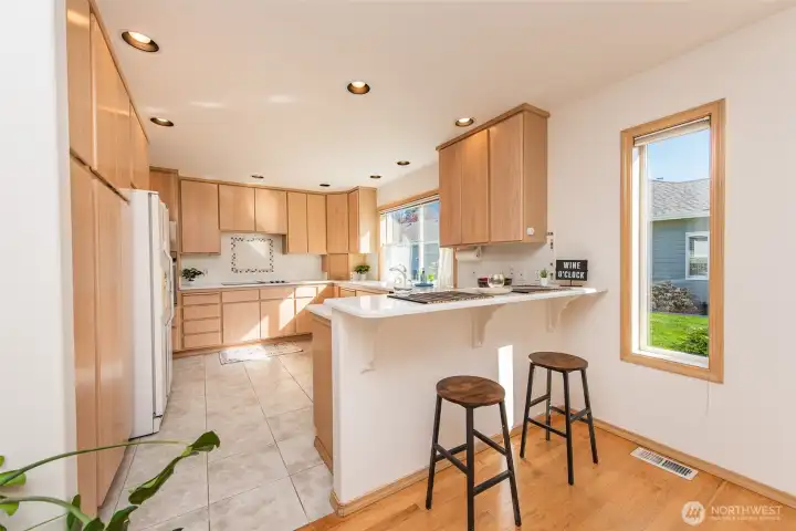 Breakfast bar