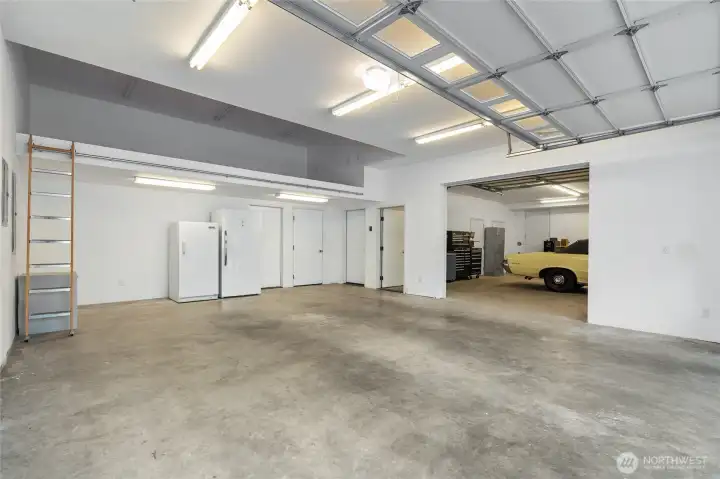 Attached garage - 1562 sf. Not pictured - a full bath and laundry room in garage.