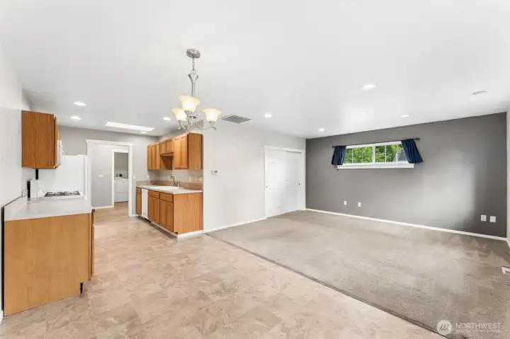 ADU #1 featuring 880 sq. ft. 1 bedroom & full bath