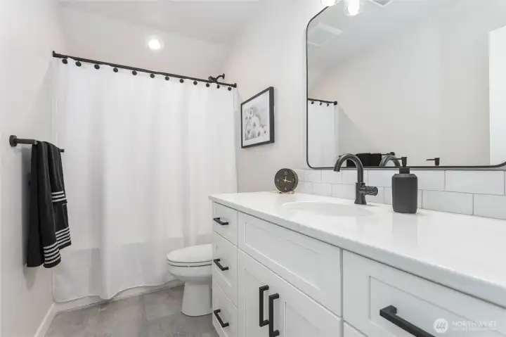 Upstairs bathroom.