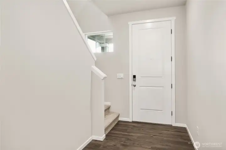 Welcoming entryway. Photos are representative only and may display different color packages and/or upgrades.