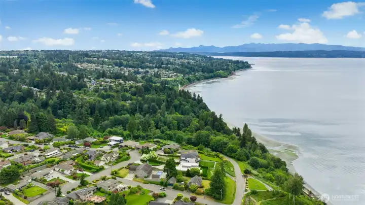 Neighborhood sits on the cusp of the Sound.
