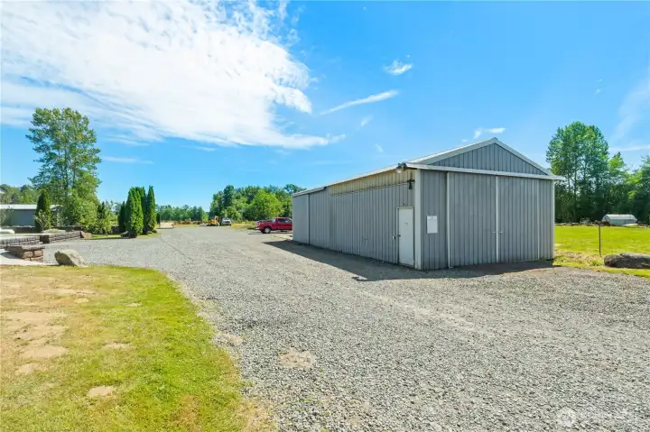 Large detached shop