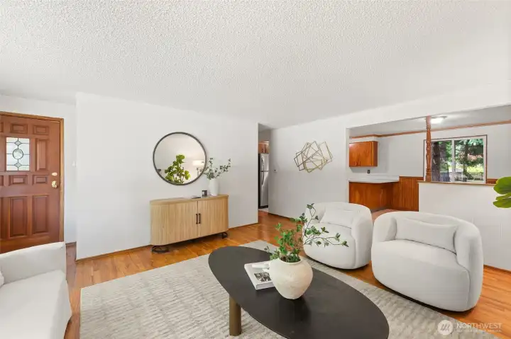 Comfortable gathering spaces for everyday living.
