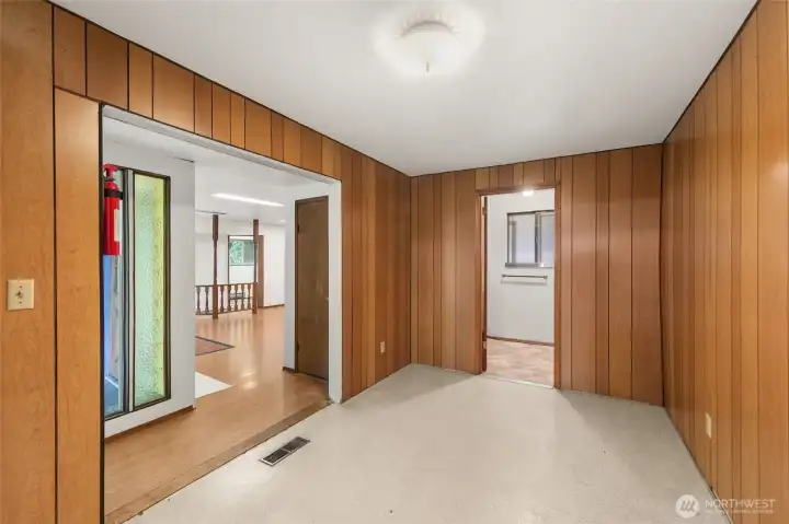 Comfortable spaces waiting to be refreshed.
