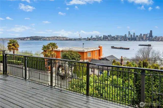 House sits high up for maximum views
