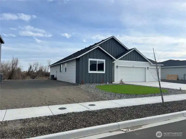 Side View of Home