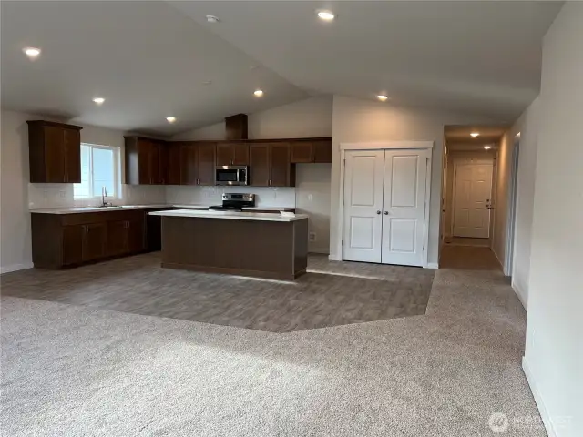 Kitchen & Hallway to Entry