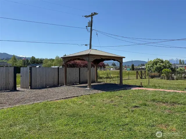Gazebo- for entertaining