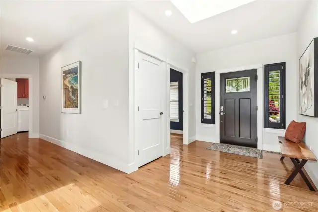 Inside entry