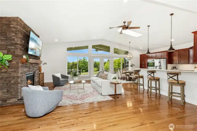 Gorgeous open floor plan