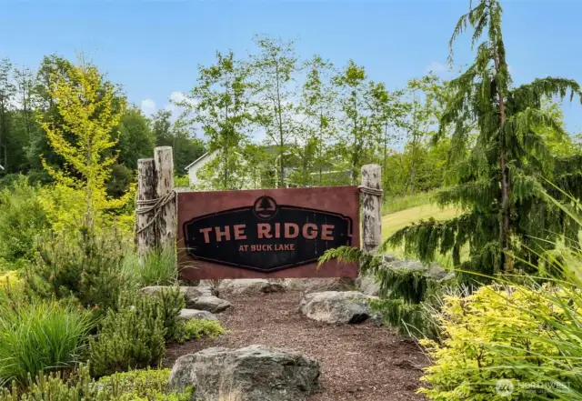 The Ridge at Buck Lake. . . A beautiful home community in Hansville!