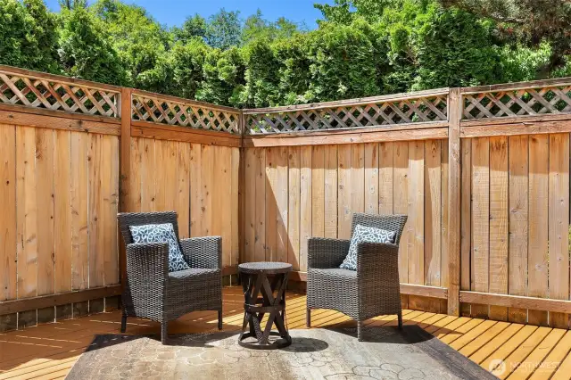 A great bonus space that brings nature into your home life without any upkeep stress.