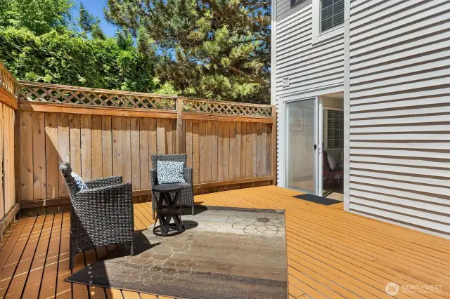 Easy access from the living room encourages everyday use.
