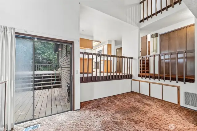 Living Room off Kitchen