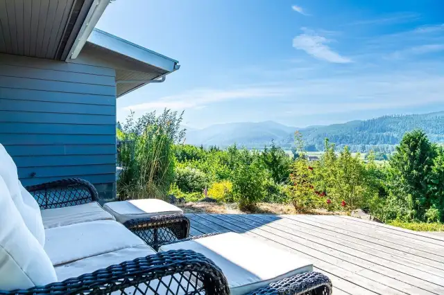 One of two decks to enjoy the views.