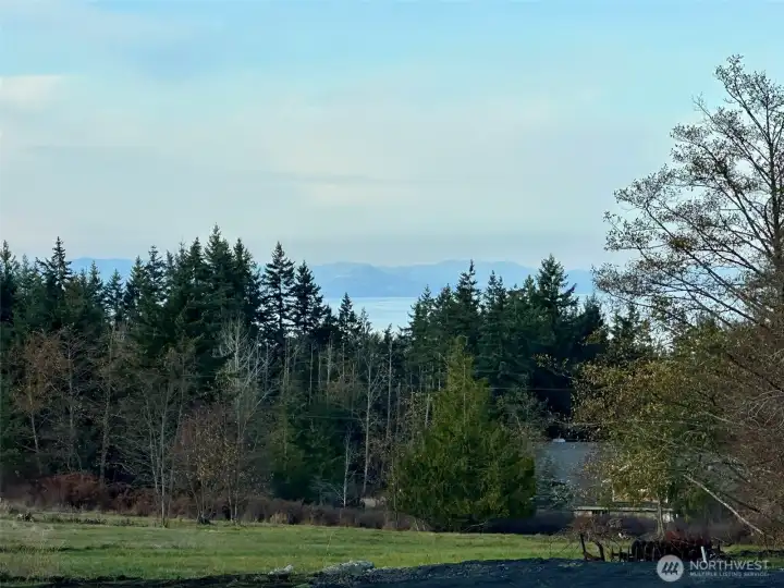 View east side of parcel